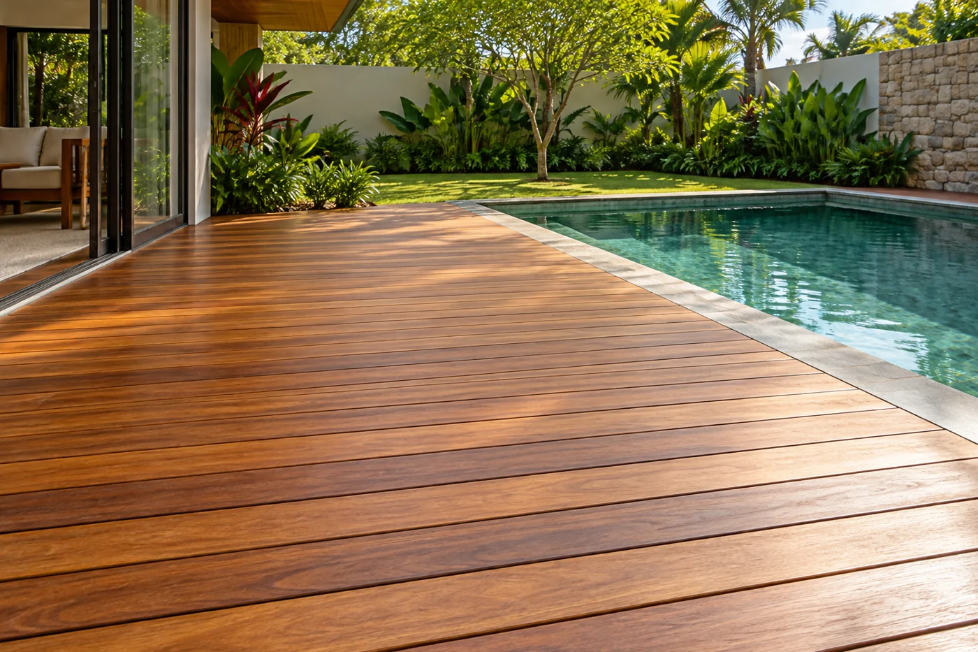 Imagem ilustrativa: Deck de madeira